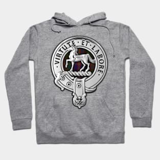 Clan Cochrane Crest & Tartan Hoodie